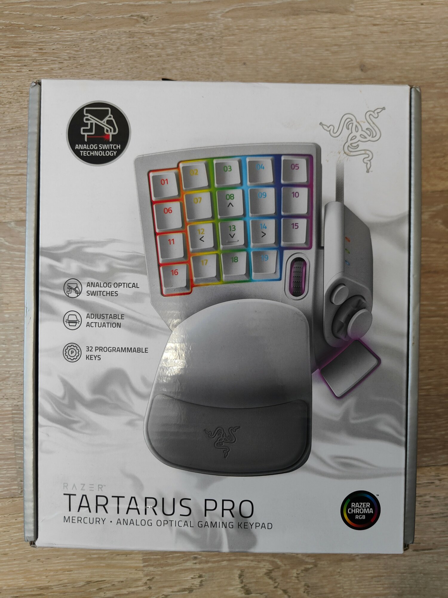 Игровая клавиатура Razer Tartarus Pro Mercury