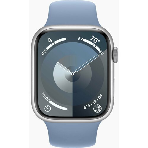 Умные часы Apple Watch Series 9 45 мм Aluminium Case GPS Cellular SilverWinter Blue Sport Band - SM 5007600₽