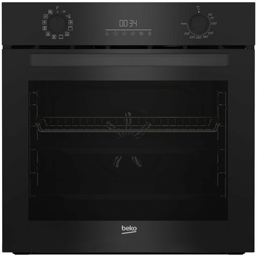 Встраиваемый электрический духовой шкаф Beko BBIM18300SG черный 36399₽
