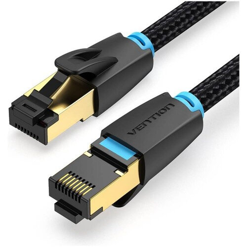 Патч-корд Vention прямой SFTP cat.8 RJ45 черный 3м.