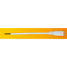 Светодиодные ленты Ecola LED strip коннектор разъем штырьковый (мама) для адаптера с кабелем 15 см 1шт SCPLUMESB