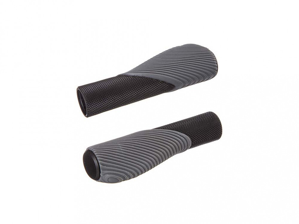 Ручки руля (грипсы) STG HL-G303-1 135мм, черно/серые