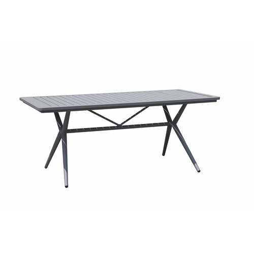 Стол садовый Konway Toronto 140х80 алюминий антрацит