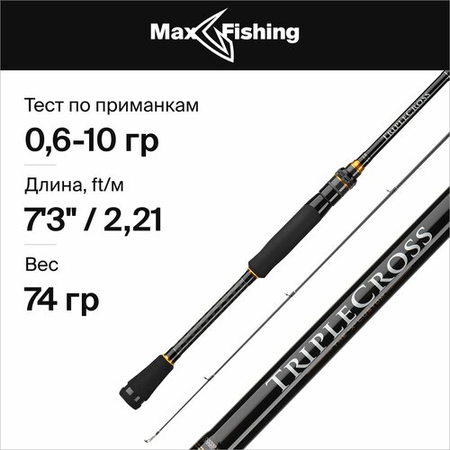 спиннинг major craft firstcast fcs s682aji 0 6 10gr Спиннинг Major Craft TripleCross TCX-S732AJI