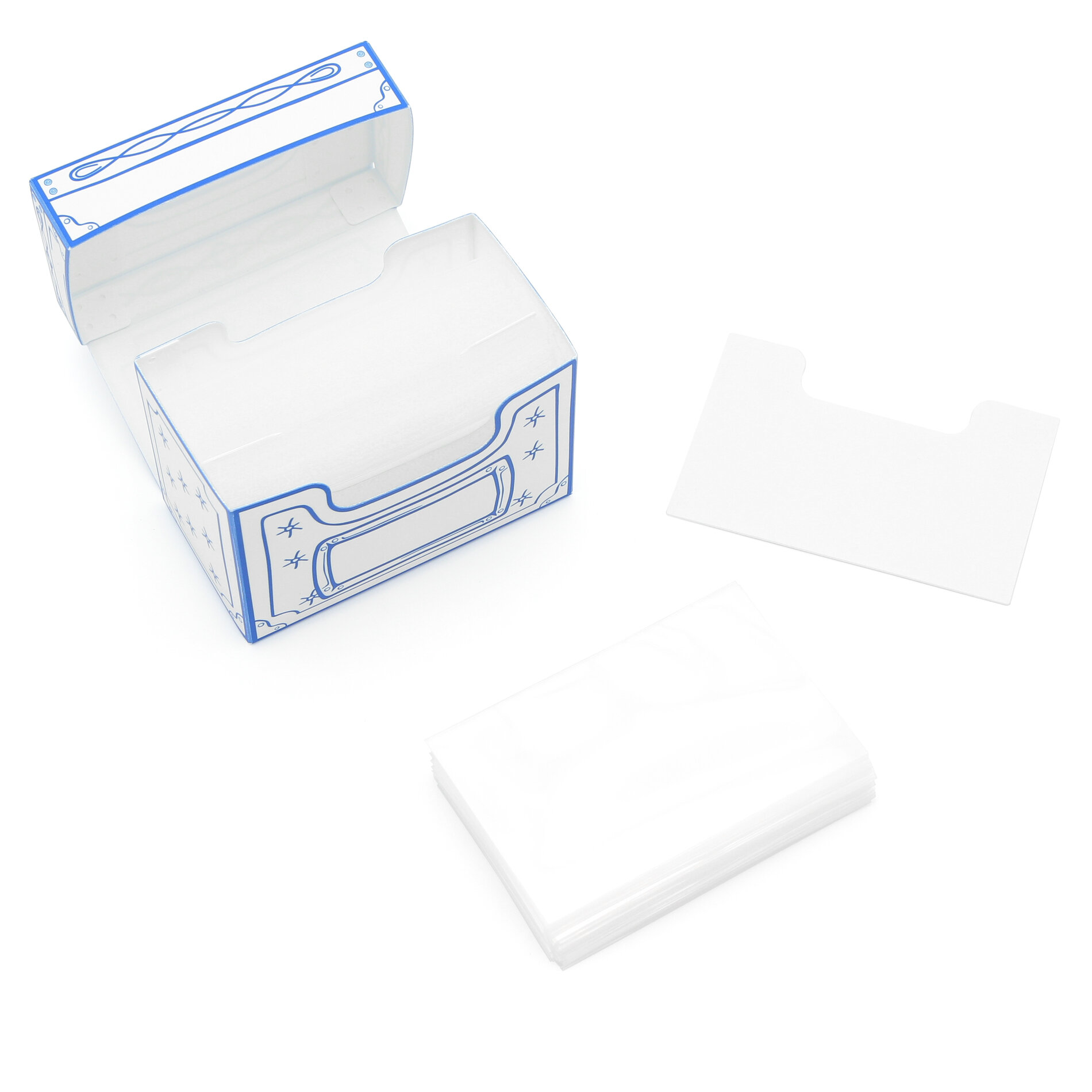 Коробочка с прозрачными протекторами Card-Pro 59x91 мм 330 шт. - для карт USA Std.