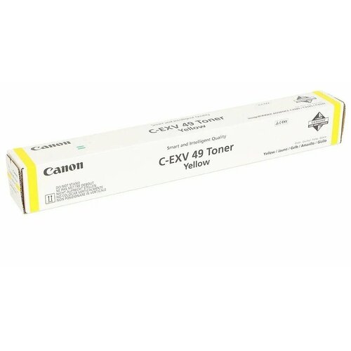 Картридж оригинальный C-EXV 49 Yellow для принтера Кэнон, Canon IR ADVANCE C3320; C3320i; C3325i картридж c exv 49 пурпурный для кэнон canon ir advance c3320 c3320i c3325i c3330i