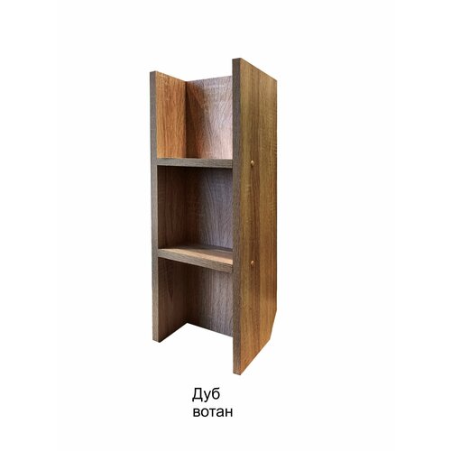 Полка интерьерная для хранения, для газовой трубы Дуб Вотан