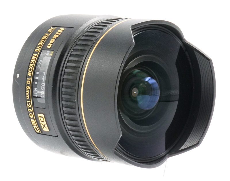 NIKON Объектив NIKON 10.5MM F/2.8G ED DX FISHEYE-NIKKOR — купить c