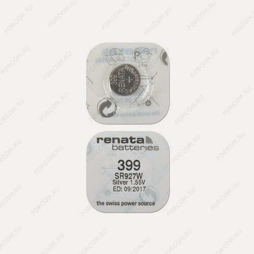 Изображение товара Батарейка RENATA SR927W 399 (0%Hg)