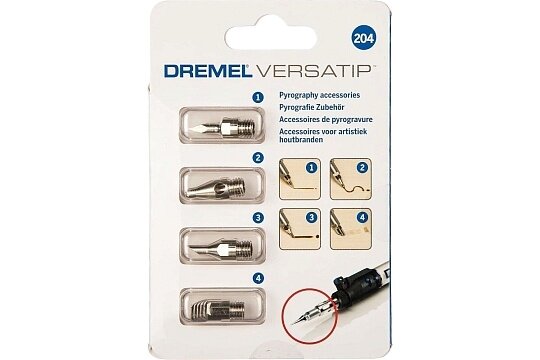 Набор насадок для пирографии (4ШТ)