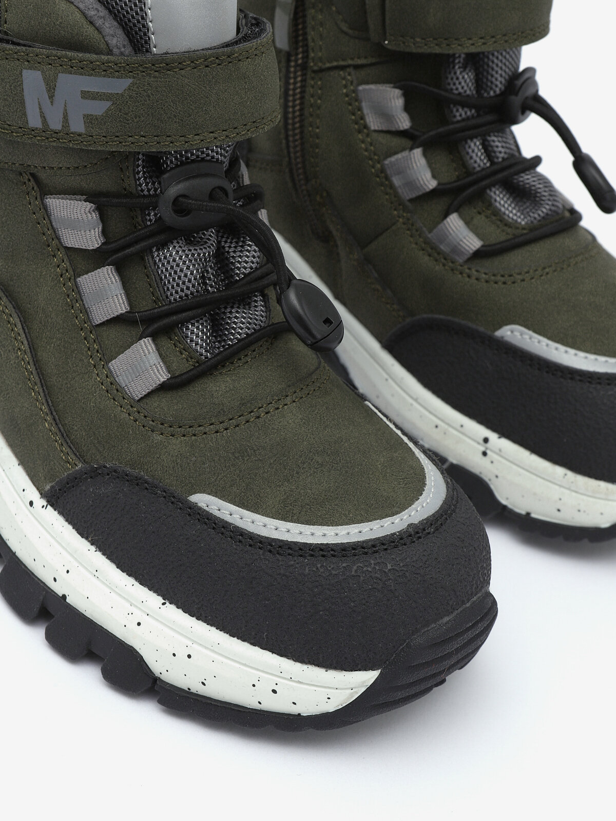 Ботинки берцы Makfly, размер 30, зеленый — фото 1