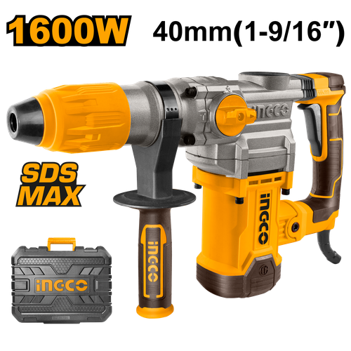 Перфоратор SDS-Max INGCO RH1600388 INDUSTRIAL 1600 Вт 10 Дж 18790₽