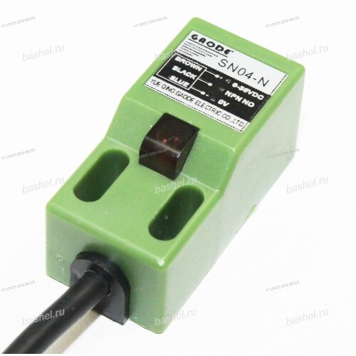 SN04-N Индуктивный датчик приближения Размеры 37x18x18 мм диаметр отверстия 4x10 мм 0-4 мм NPN NO 6-36VDC 300mA 1104₽