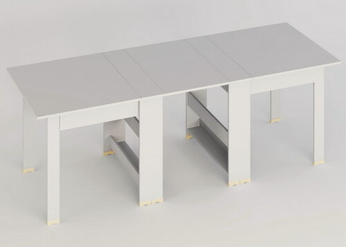 Изображение товара Стол-книжка СКР-17 (2300 мм) Белый, раскладной, обеденный, 78.8х87.0х230.0 см, россия