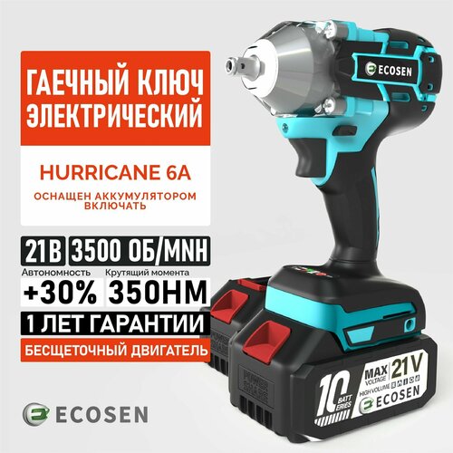 Гайковерт аккумуляторный ударный бесщеточный 21B 2 акб Кейс 4837₽
