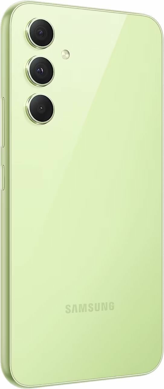 Светло-зелёный Samsung Galaxy A54, 5G, 8/256Гб, Dual nano SIM, Lime (смартфон) — фото 1