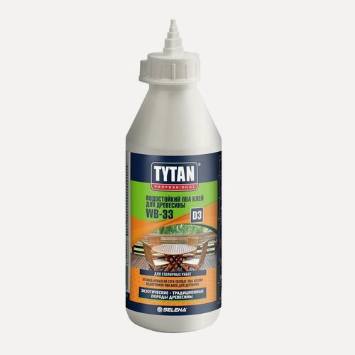 Изображение товара Клей для древесины ПВА водостойкий Tytan Professional D3 (175гр)