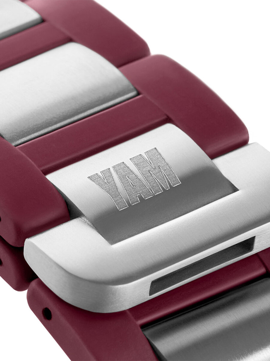 Ремешок для часов Apple Watch 38/40/41/42 mm бордово/красный — фото 1