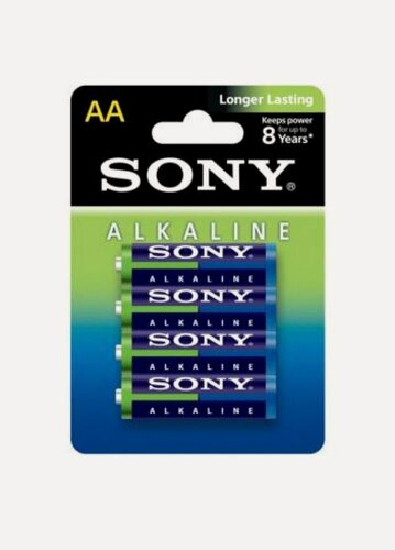 Изображение товара Sony Батарейка Longer Lasting AA LR6 1.5v alkaline (4 штуки в упаковке)