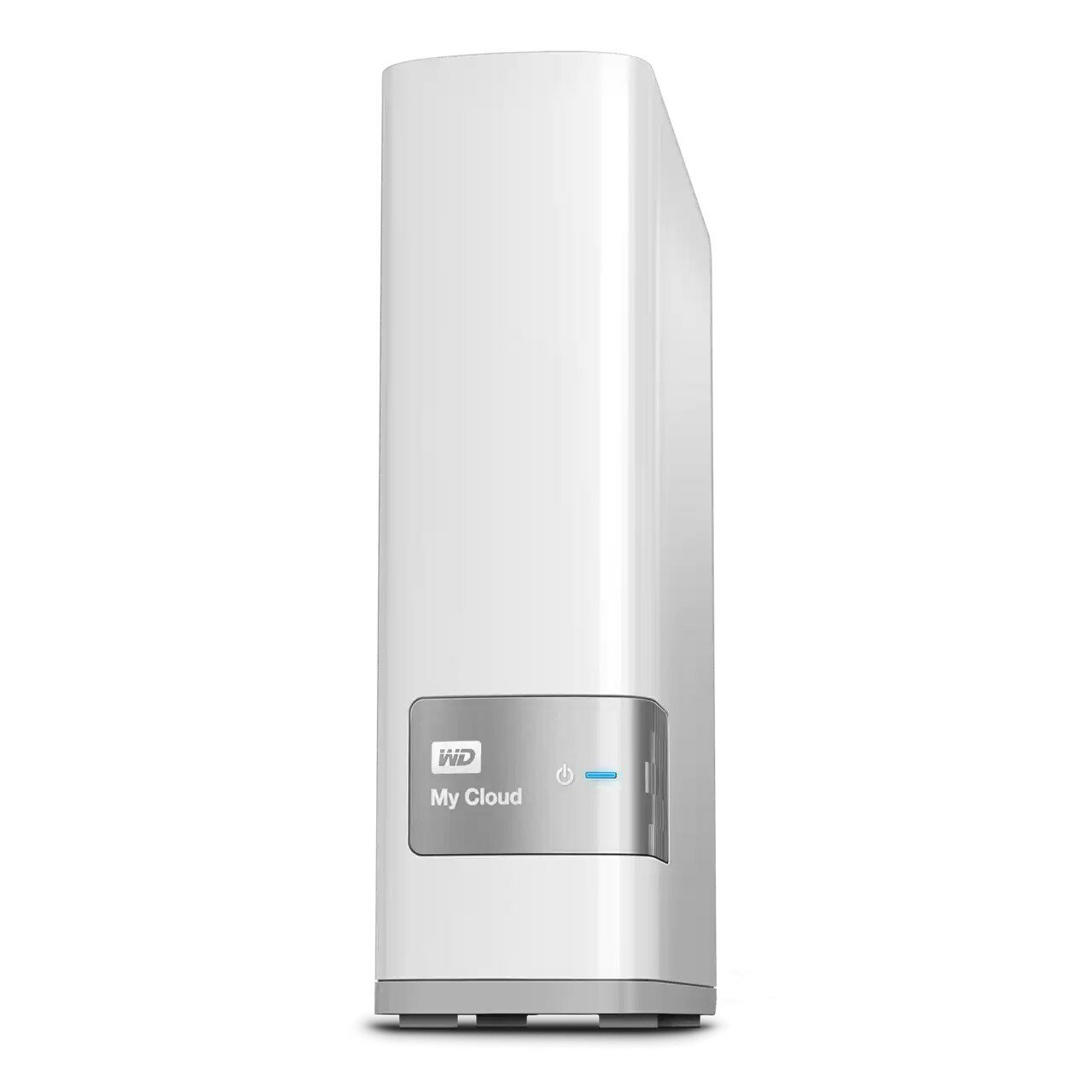 Сетевое хранилище NAS Western Digital My Cloud 2TB GLAN USB 3.0 белый (WDBCTL0020HWT-EESN)