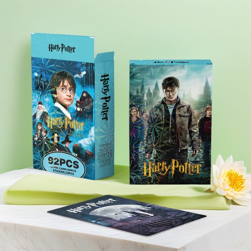 Фотокарточки поддержки Гарри Поттера: 60 фотокарточек и 32 мини-наклейки-Harry Potter