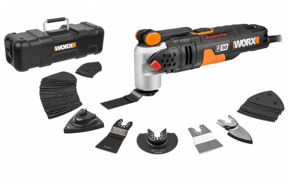 Реноватор WORX WX681 Sonicrafter SDS 450 Вт кейс