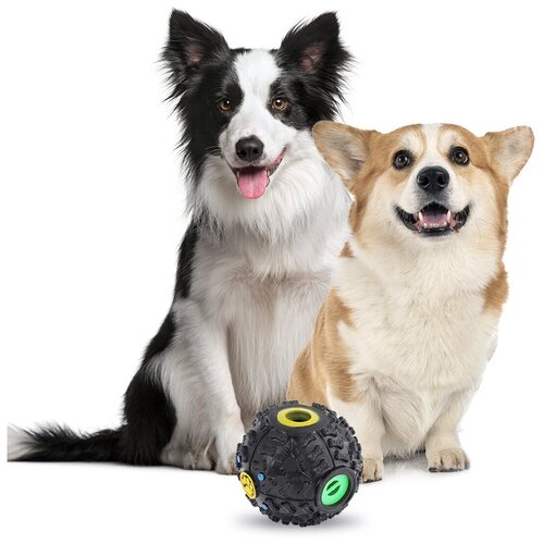 Игрушка Petsy Мяч интерактивный дозирующий корм 10cm PT0006