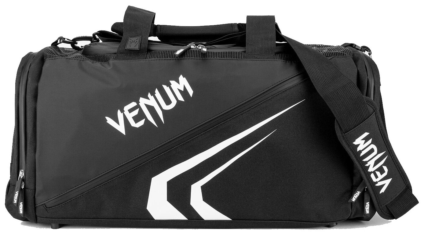 Сумка Venum Trainer Lite Evo Black/White - фотография № 1