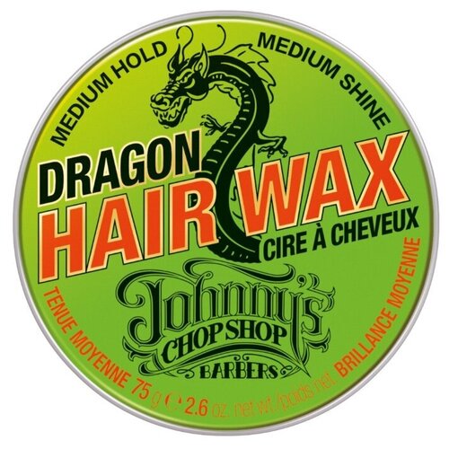 Johnny's chop shop dragon hair wax - Воск для волос средней фиксации 75 гр