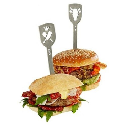 Шпажки для гамбургеров GEFU торро 2шт, бык и топоры