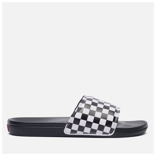 Сланцы Vans La Costa Checkerboard чёрный , Размер 36.5 EU