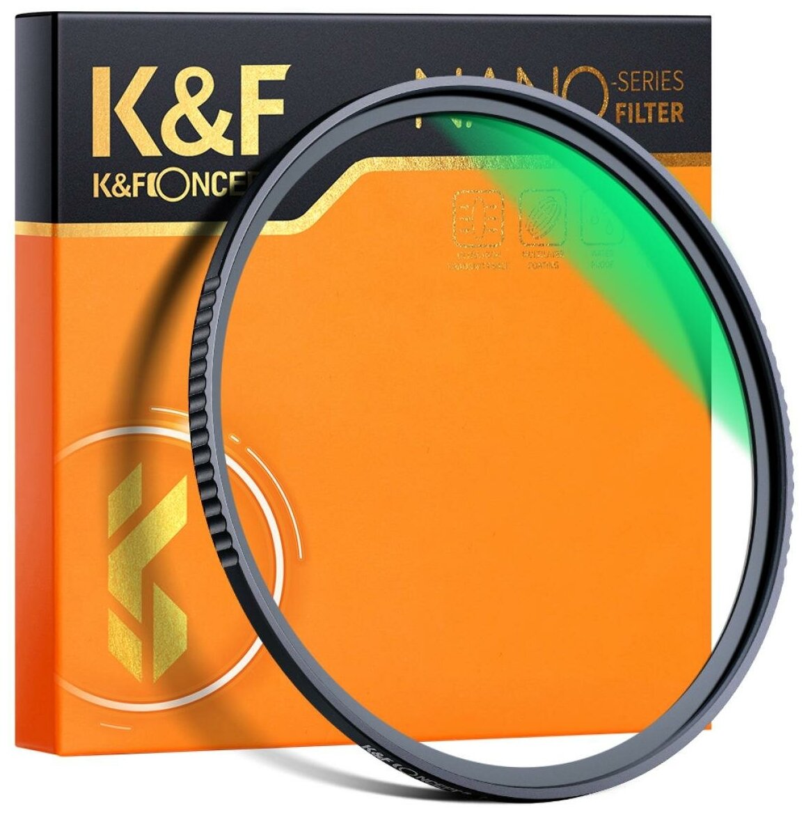 Фильтр K&F Nano X MC UV ультрафиолетовый 55 мм