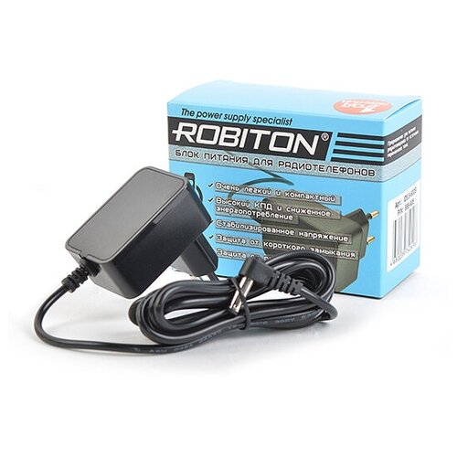 Блок питания ROBITON ID5.5-500S 5.5V-0.5A 4.8x1.7 (+)