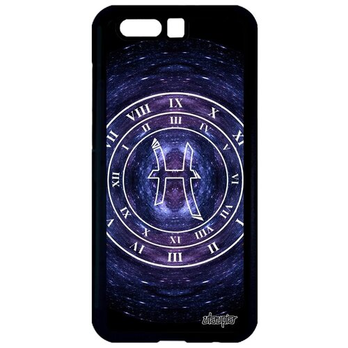 фото Яркий чехол на смартфон // honor 9 // "зодиак рыбы" астрологический календарь, utaupia, синий