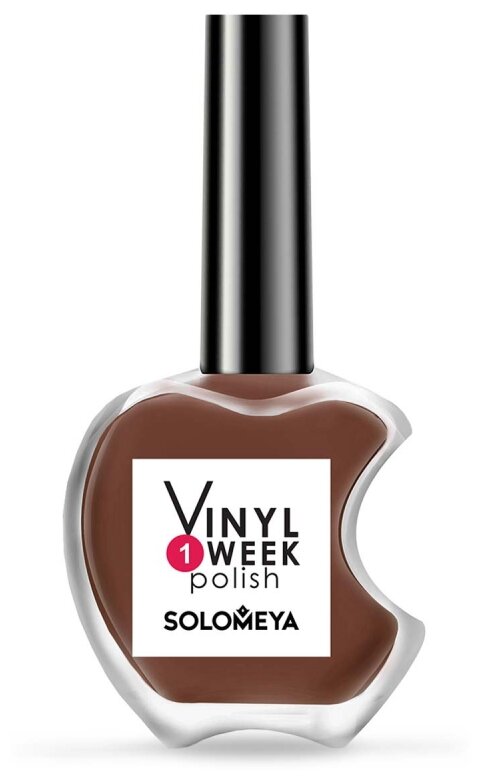 Лак недельный SOLOMEYA One Week Vinyl Polish Сappuccino №25, 13 мл