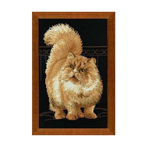 Купить Набор для вышивания риолис Персидский кот 1152, размер 26х38 см, Риолис