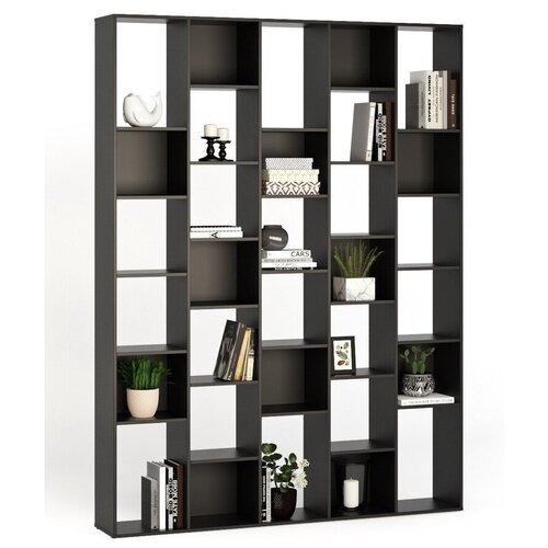 Стеллаж открытый Алстар-15 чёрный