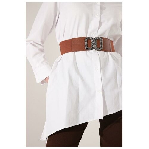 фото Ремень , размер 72, коричневый dreammart