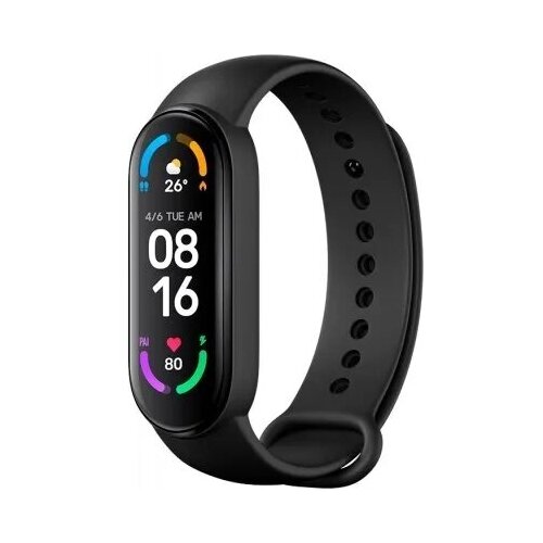 фото Фитнес браслет xiaomi mi band 6 (ru), черный