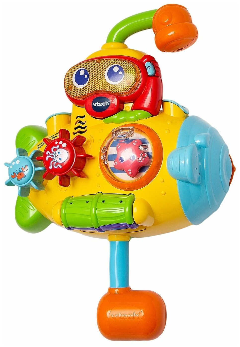 Игрушка для ванной VTech Подводная лодка Веселые брызги 80-516426 - фото №6