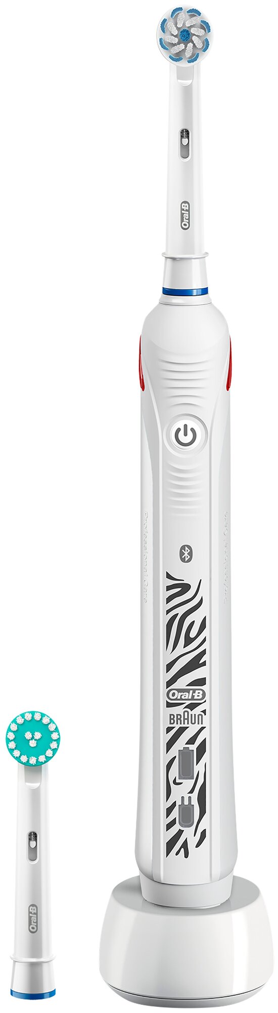 Электрическая зубная щетка Oral-B Smart 4 4000N Teens, белый