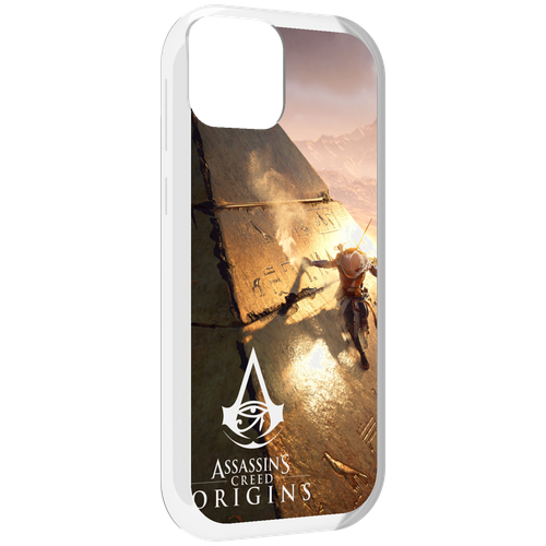 Чехол MyPads Assassin's Creed Origins для UleFone Note 6 / Note 6T / Note 6P задняя-панель-накладка-бампер чехол mypads assassin s creed скрытый клинок для ulefone note 6 note 6t note 6p задняя панель накладка бампер