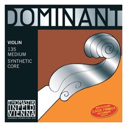 Набор струн Thomastik-Infeld 135 Dominant, 1 уп. комплект струн для скрипки 3 4 thomastik dominant 135 3 4
