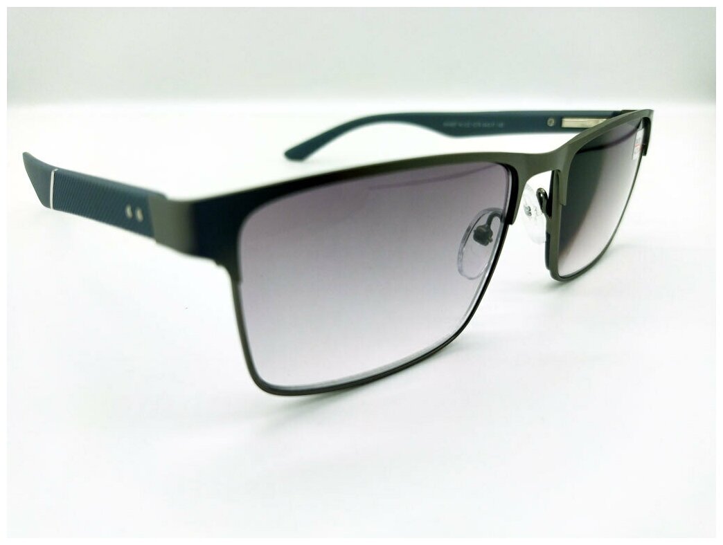 Статусные очки для мужчины с тонировкой и UV защитой +2.0
