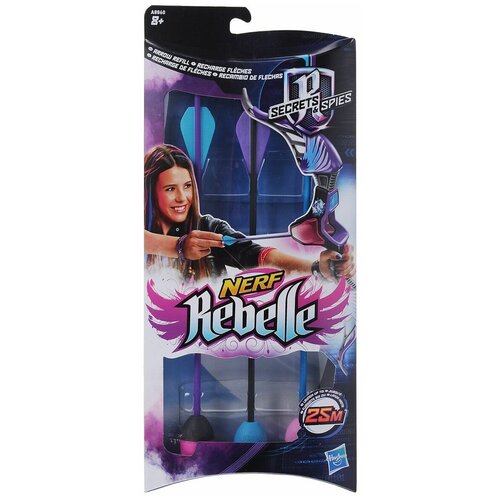 Стрелы для лука Nerf Rebelle Секреты и шпионы 3 штуки