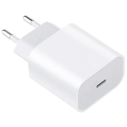 Сетевое зарядное устройство Xiaomi Mi 20W Charger Type-C, мощность Qi: 20 Вт, Global, белый