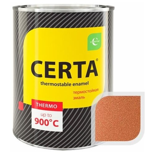 Certa Thermo Термостойкая эмаль до 750°C (медная, 800 г)