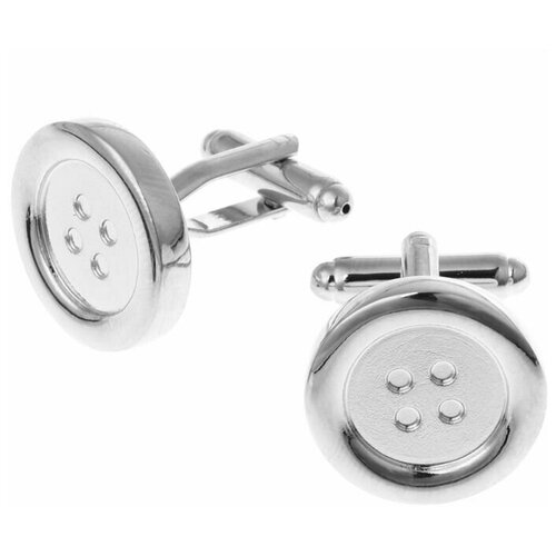 фото Запонки , серебряный cuff-links