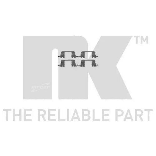 Комплект Монтажный Торм. Колодок Subaru Forester Ipmreza Legacy I Ii Outback Nk арт. 7944672