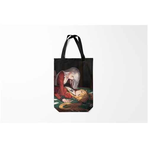 фото Сумка-шоппер / 31х42 см / аниме / yumeko jabami sumera itsuki burnettie